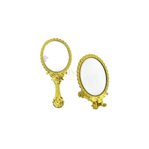 ESPELHO PRINCESA DOBRAVEL DOURADO