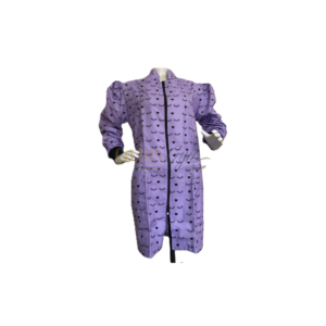 JALECO LILAS CILIOS MANGA LONGA