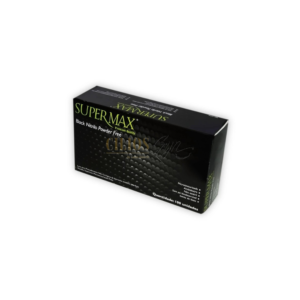 LUVA BLACK SUPERMAX 100 UNID