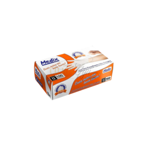 LUVA BRANCA MEDIX 100 UNID
