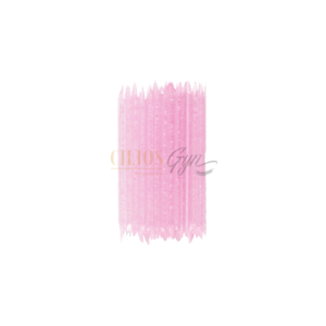PALITOS REUTILIZAVEIS ROSA GLITTER 50 UNID