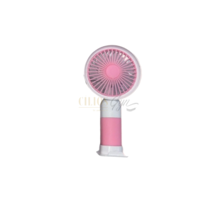 VENTILADOR USB CUTE FAN BRANCO E ROSA
