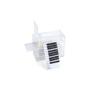 CAIXA BOX ACRILICA PALETAS TRANSPARENTE