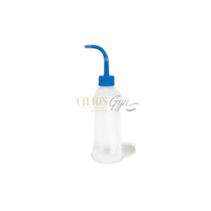 PISSETA TRANSPARENTE BICO AZUL 125ML
