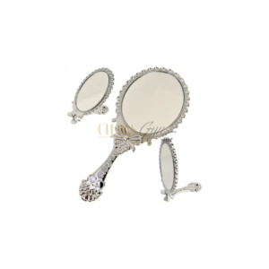 ESPELHO PRINCESA DOBRAVEL PRATA