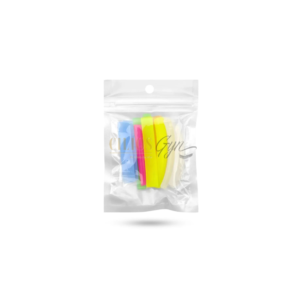 KIT BOBS SILICONE COLORIDO 6 PARES BIGUDINHO