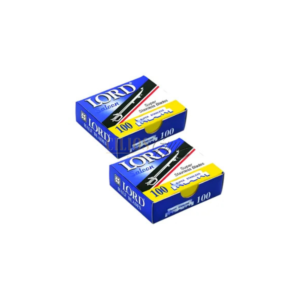 MEIA LAMINA LORD SUPER ACO CAIXA COM 100 UNID