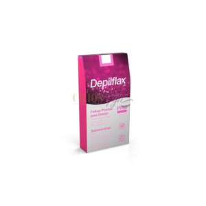 DEPILFLAX FOLHAS PRONTAS PARA DESIGN DE SOBRANCELHAS 20 FOLHAS