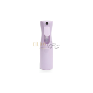 BORRIFADOR SPRAY LILAS COM BRANCO