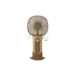 VENTILADOR MINI FAN LABUBU MARROM