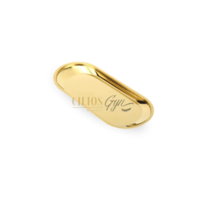 BANDEJA ACO INOX DOURADO
