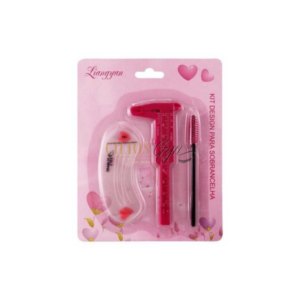 KIT PAQUIMETRO ESCOVINHA E PADS ROSA